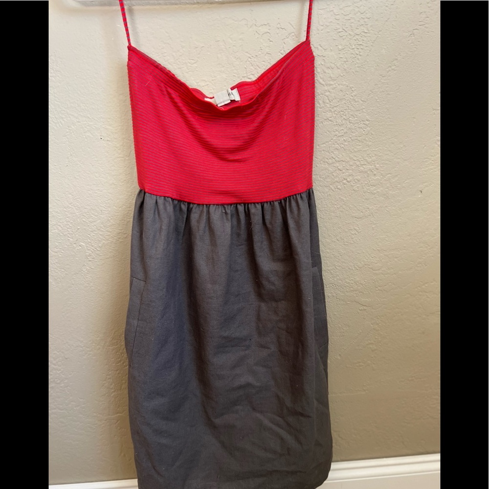 Alythea melon/grey summer dress
